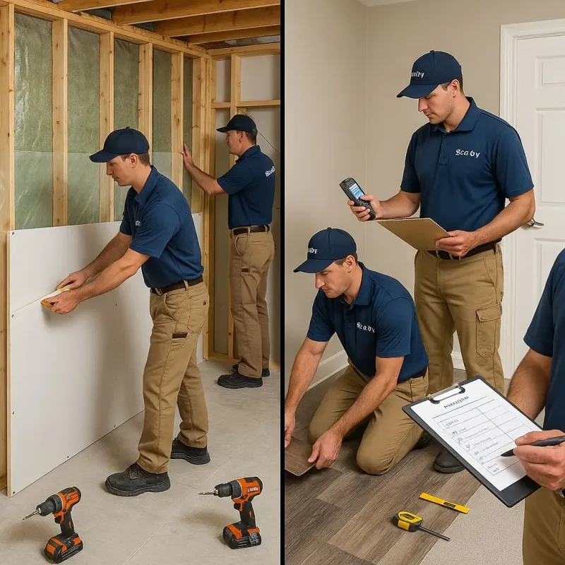 Repairs and Reconstruction process in Dixon, MO